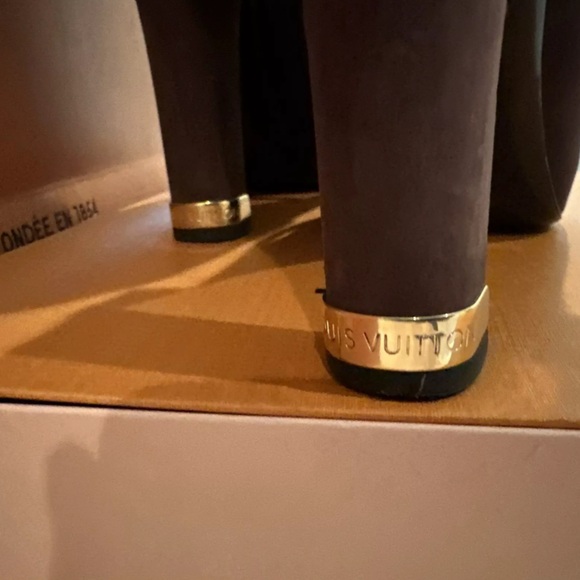 Louis Vuitton Suede Short Boots - Picture 7 of 16
